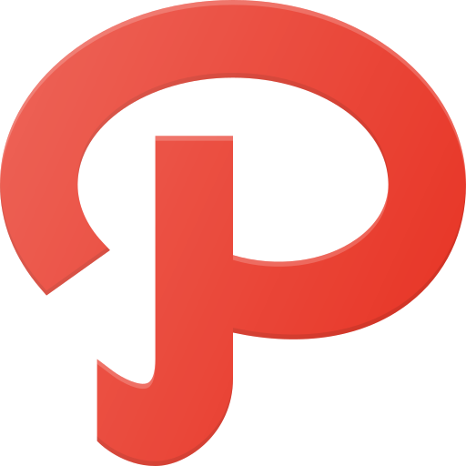 Social media, path icon